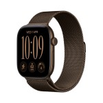 Apple Watch Series 12 GPS 42mm Dark Bronze Aluminium Case with Dark Bronze Milanese Loop