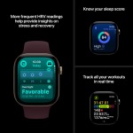 Apple Watch Series 12 GPS 46mm Dark Bronze Aluminium Case with Dark Bronze Milanese Loop - S/M