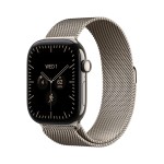 Apple Watch Series 12 GPS + Cellular 46mm Natural Titanium Case with Natural Milanese Loop - M/L