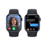 Apple Watch Series 9 GPS + Cellular 45mm Midnight Aluminium Case with Midnight Sport Band - S/M