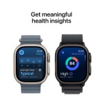 Apple Watch Ultra 3 GPS + Cellular 49mm Black Titanium Case with Black/Charcoal Trail Loop - M/L