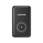 Canyon MagSafe 10000maH Power Bank With Wireless Charging - Black