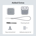 ESR Orbit HaloLock Apple AirPods 4/5 Case - White