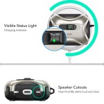 ESR Cyber Fliclock HaloLock Apple AirPods Pro 3 Case - Titanium