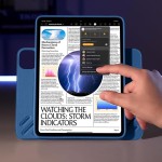 ESR Flip Hybrid iPad Pro 13" M4/M5 case - Navy Blue