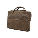 Frame Leather bag for MackBook 13/14/16 - Dark brown