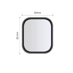 Hofi watch screen protection 40mm - Black
