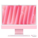 iMac 24" 4.5K Retina, M4 8C CPU, 16GB, 256GB SSD, 8C GPU, Mac OS, Pink