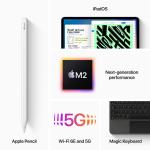 iPad Pro 11 Wi-Fi+Cellular 128GB Silver (2022)