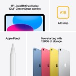 iPad 11" (A16) Wi-Fi + Cellular 256GB Blue (2025)