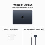 MacBook Air 15.3", M2 8C CPU, 8GB, 256GB, 10C GPU, Mac OS, Midnight