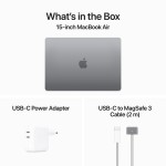 MacBook Air 15.3", M3 8C CPU, 8GB, 256GB, 10C GPU, Mac OS, Space Gray