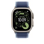49mm Blue/Bright Blue Trail Loop - S/M - Natural Titanium Finish