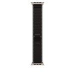 49mm Black/Charcoal Trail Loop - S/M - Natural Titanium Finish