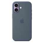 iPhone 17 Silicone Case with MagSafe - Anchor Blue