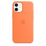 Apple iPhone 12 mini Silicone Case with MagSafe - Kumquat