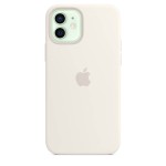 Apple iPhone 12 / 12 Pro Silicone Case with MagSafe - White
