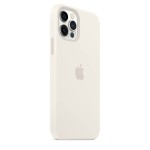 Apple iPhone 12 / 12 Pro Silicone Case with MagSafe - White