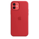 Apple iPhone 12 / 12 Pro Silicone Case with MagSafe - (PRODUCT)RED
