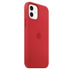 Apple iPhone 12 / 12 Pro Silicone Case with MagSafe - (PRODUCT)RED