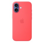iPhone 17 Silicone Case with MagSafe – Bright Guava