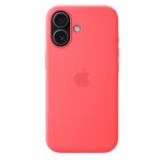 iPhone 17 Silicone Case with MagSafe – Bright Guava