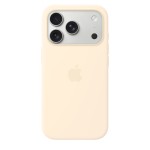 iPhone 17 Pro Silicone Case with MagSafe – Vanilla