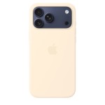 iPhone 17 Pro Max Silicone Case with MagSafe – Vanilla
