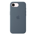 iPhone 16e/17e Silicone Case with MagSafe - Anchor Blue