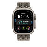 49mm Natural Titanium Milanese Loop - Large