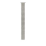 49mm Translucent Grey Ocean Band Extension - Natural Titanium Finish