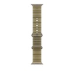 49mm Translucent Kelp Ocean Band - Natural Titanium Finish