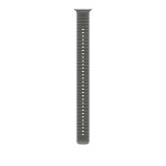 49mm Translucent Black Ocean Band Extension - Natural Titanium Finish