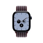 42mm Burgundy Plaid Sport Loop