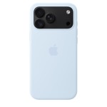 iPhone 18 Pro Max Silicone Case with MagSafe - Crisp Blue