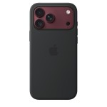iPhone 18 Pro Max Silicone Case with MagSafe - Black