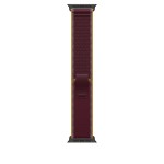 49mm Burgundy Trail Loop - S/M - Black Titanium Finish