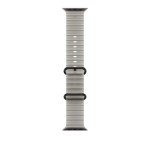 49mm Translucent Grey Ocean Band - Black Titanium Finish
