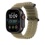 49mm Translucent Kelp Ocean Band - Black Titanium Finish
