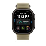49mm Translucent Kelp Ocean Band - Black Titanium Finish