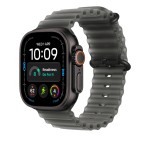 49mm Translucent Black Ocean Band - Black Titanium Finish