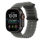 49mm Translucent Black Ocean Band Extension - Black Titanium Finish