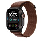 49mm Burgundy Alpine Loop - Small - Black Titanium Finish
