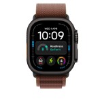 49mm Burgundy Alpine Loop - Small - Black Titanium Finish