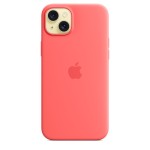 iPhone 15 Plus Silicone Case with MagSafe - Guava