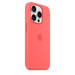 iPhone 15 Pro Silicone Case with MagSafe - Guava