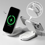 Ringke QI2.2 3IN1 25W MagSafe charger - White