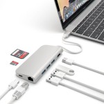 Satechi USB-C Multiport 4K Ethernet Silver adapteris