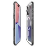 Spigen iPhone 15 Pro case with MagSafe - Clear White