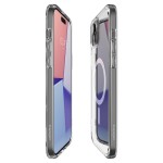 Spigen iPhone 15 case with MagSafe - Clear White